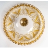 Vide poche 1900, en cristal doré