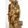 Pendule en bronze fin XVIIIème / Début XIXème | Biron Pendule en bronze fin XVIIIème / Début XIXème