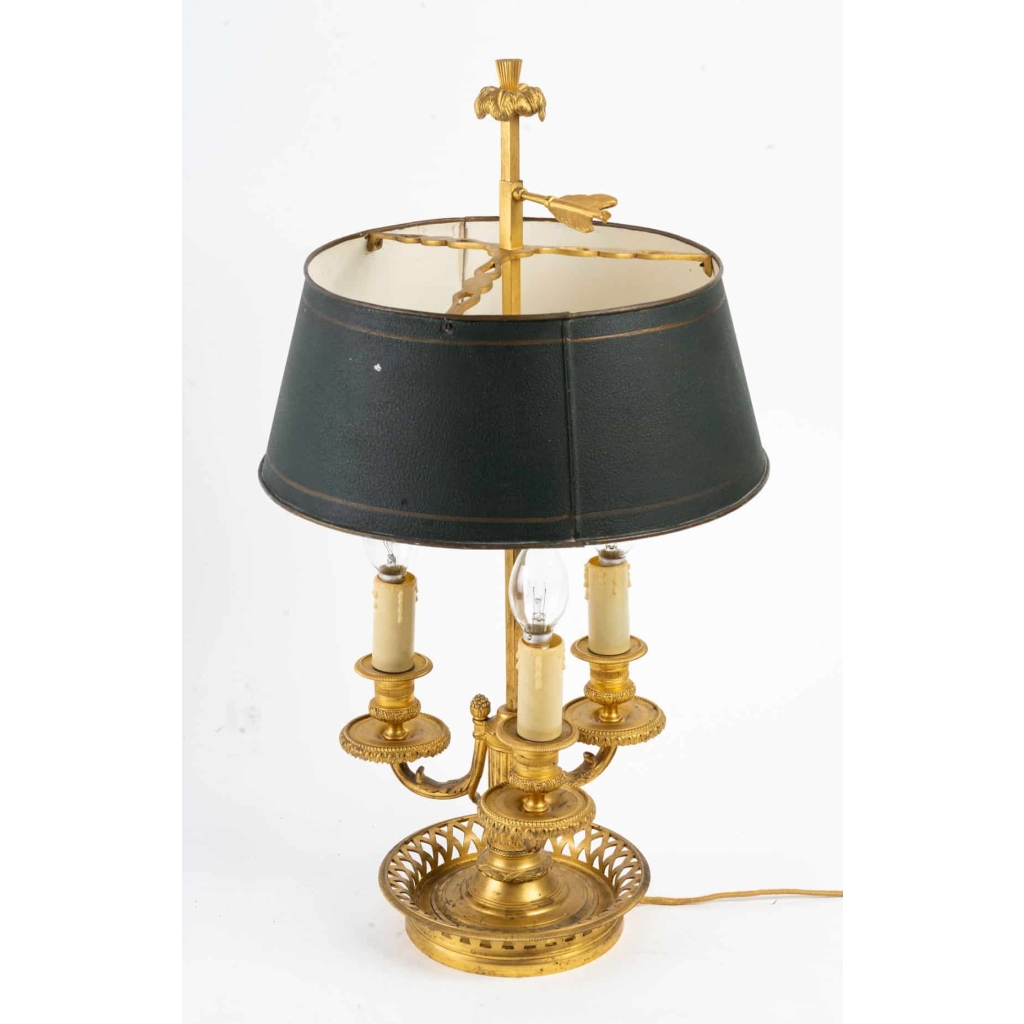 Lampe bouillotte. | Biron Lampe bouillotte.