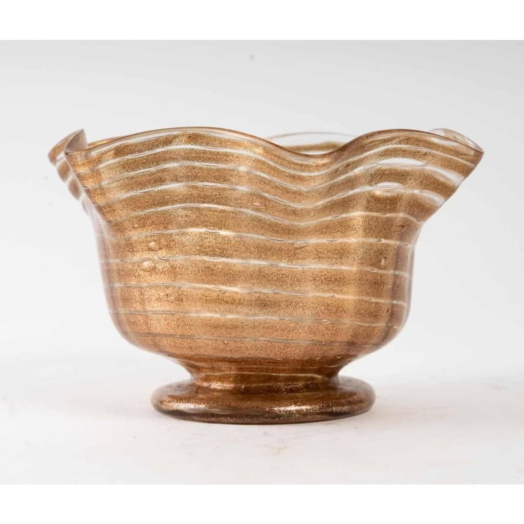 Coupes et soucoupes Salviati, XIXème | Biron Coupes et soucoupes Salviati, XIXème