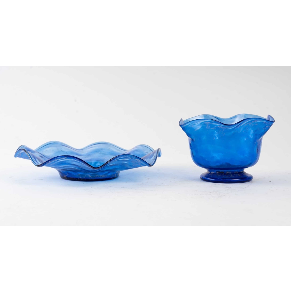 Coupes et soucoupes Salviati, XIXème | Biron Coupes et soucoupes Salviati, XIXème