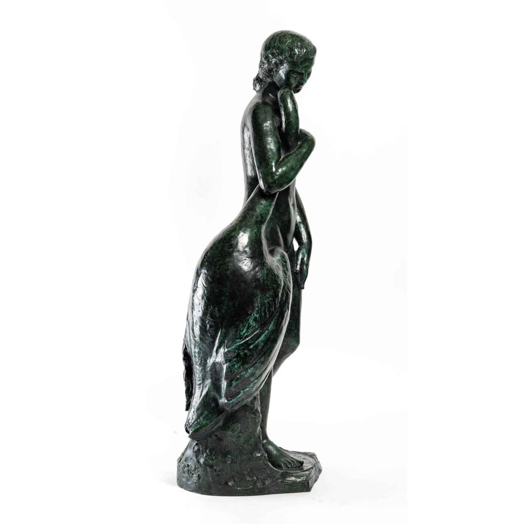 Leda et le cygne par Auguste Guenot | Biron Leda et le cygne par Auguste Guenot