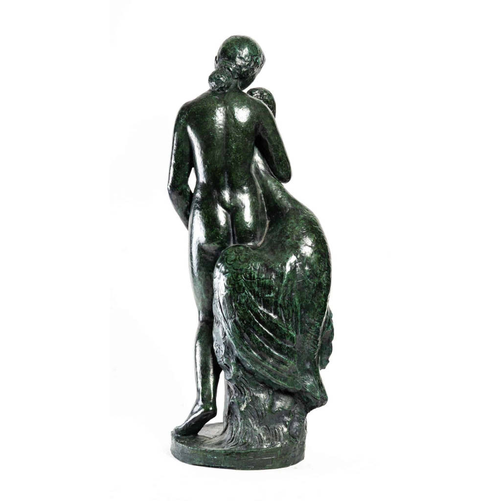 Leda et le cygne par Auguste Guenot | Biron Leda et le cygne par Auguste Guenot