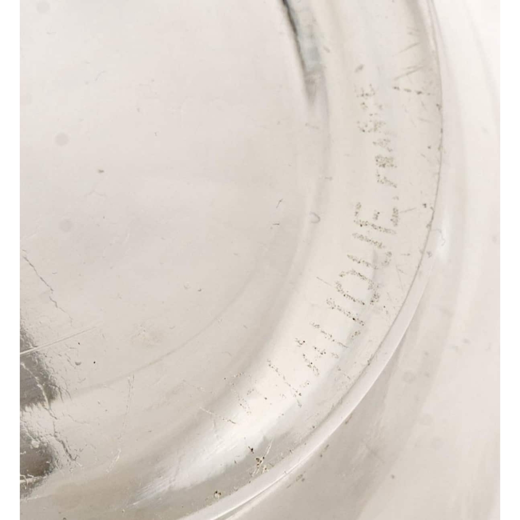 Vase « Albert » verre blanc de René LALIQUE | Biron Vase "Albert" verre blanc de René LALIQUE