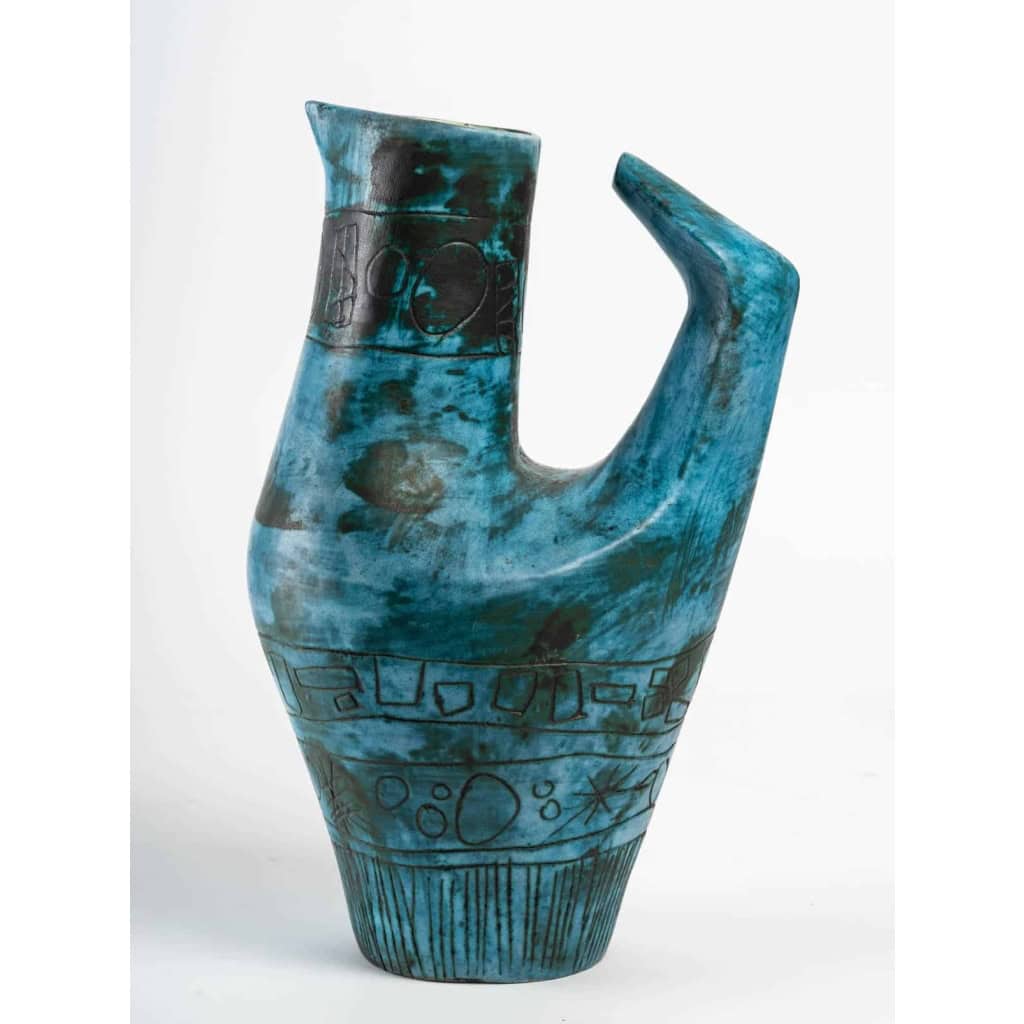 Jacques Blin ( 1920- 1995) – vase oiseau | Biron ||||||||