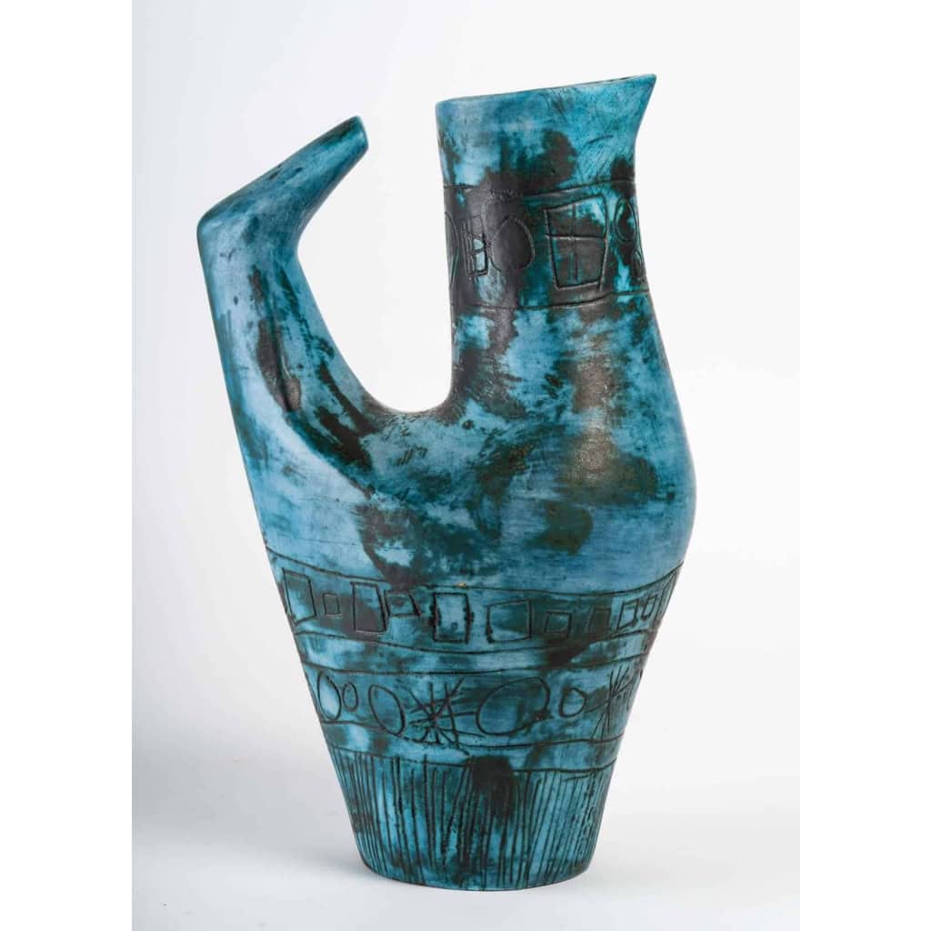 Jacques Blin ( 1920- 1995) – vase oiseau | Biron Jacques Blin ( 1920- 1995) - vase oiseau