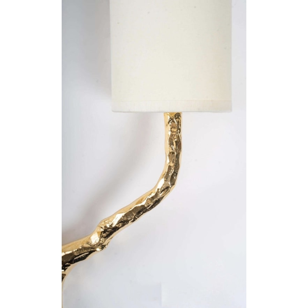 Paire d’appliques en bronze Maison Arlus 1950 | Biron Paire d'appliques en bronze Maison Arlus 1950