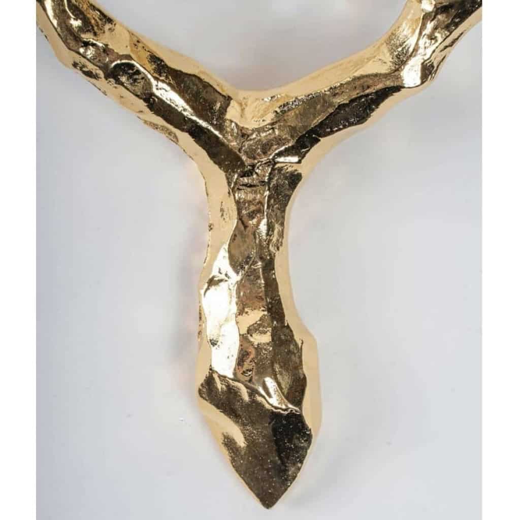 Paire d’appliques en bronze Maison Arlus 1950 | Biron Paire d'appliques en bronze Maison Arlus 1950