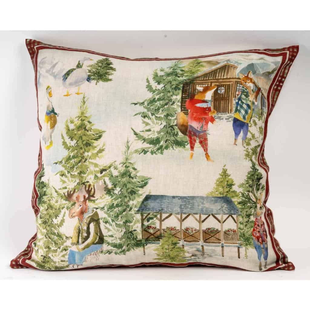 Coussin « Balade en montagne » | Biron |||||||