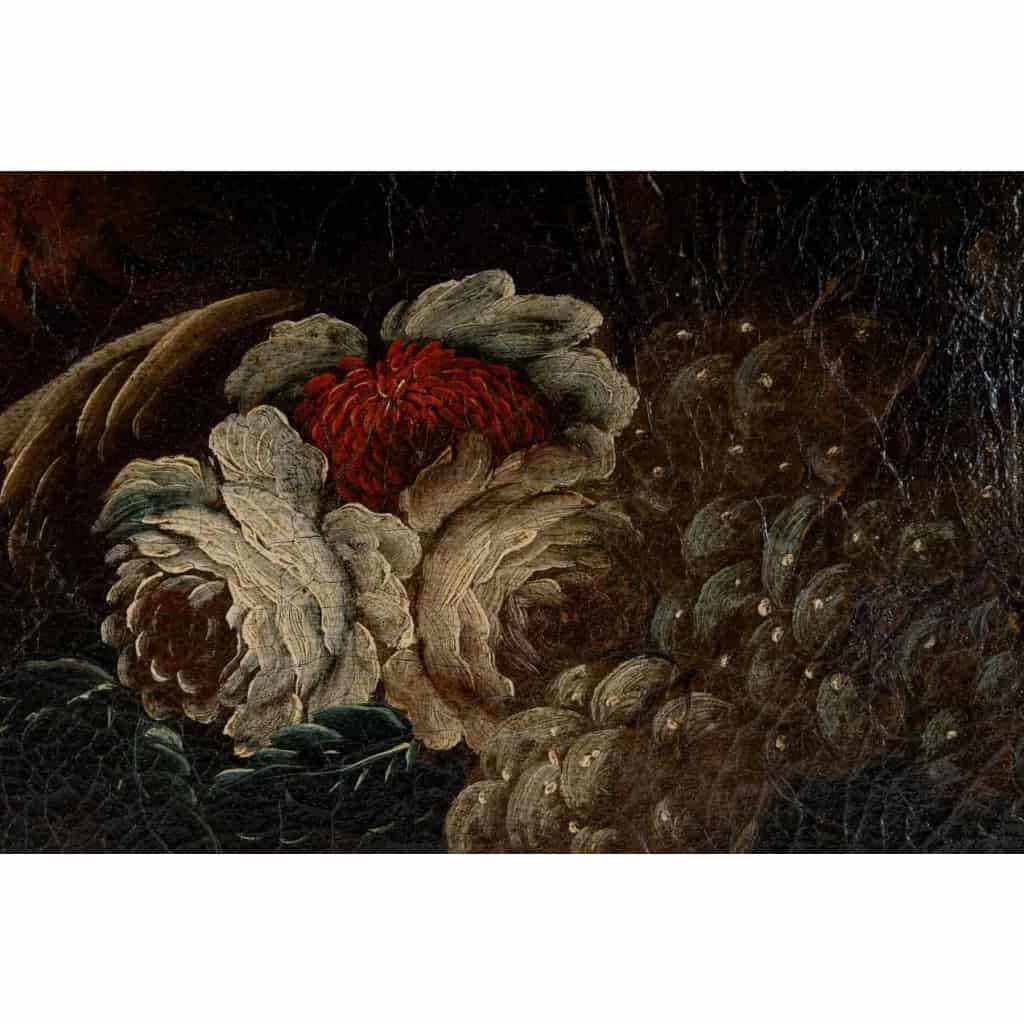 une paire de natures mortes aux fleurs.Huiles sur toiles Italie 17 eme siecle | Biron une paire de natures mortes aux fleurs.Huiles sur toiles Italie 17 eme siecle