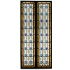 Vitraux aux motifs fleuris XIXème | Biron ||||||||