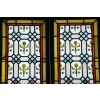 Vitraux aux motifs fleuris XIXème | Biron Vitraux aux motifs fleuris XIXème