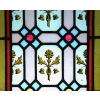 Vitraux aux motifs fleuris XIXème | Biron Vitraux aux motifs fleuris XIXème