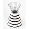 Vase Contemporain en Céramique et en Verre | Biron Vase Contemporain en Céramique et en Verre