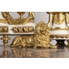 A Monumental Napoleon III Ormulu and white Marble Clock Set by Henri Vian (1860-1905) | Biron A Monumental Napoleon III Ormulu and white Marble Clock Set by Henri Vian (1860-1905)
