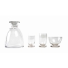 Service « Lille » verre blanc de René LALIQUE – 25 pièces | Biron ||||||||||