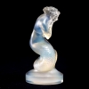 Mascotte Statuette « Naïade » verre opalescent de René LALIQUE | Biron Mascotte Statuette "Naïade" verre opalescent de René LALIQUE