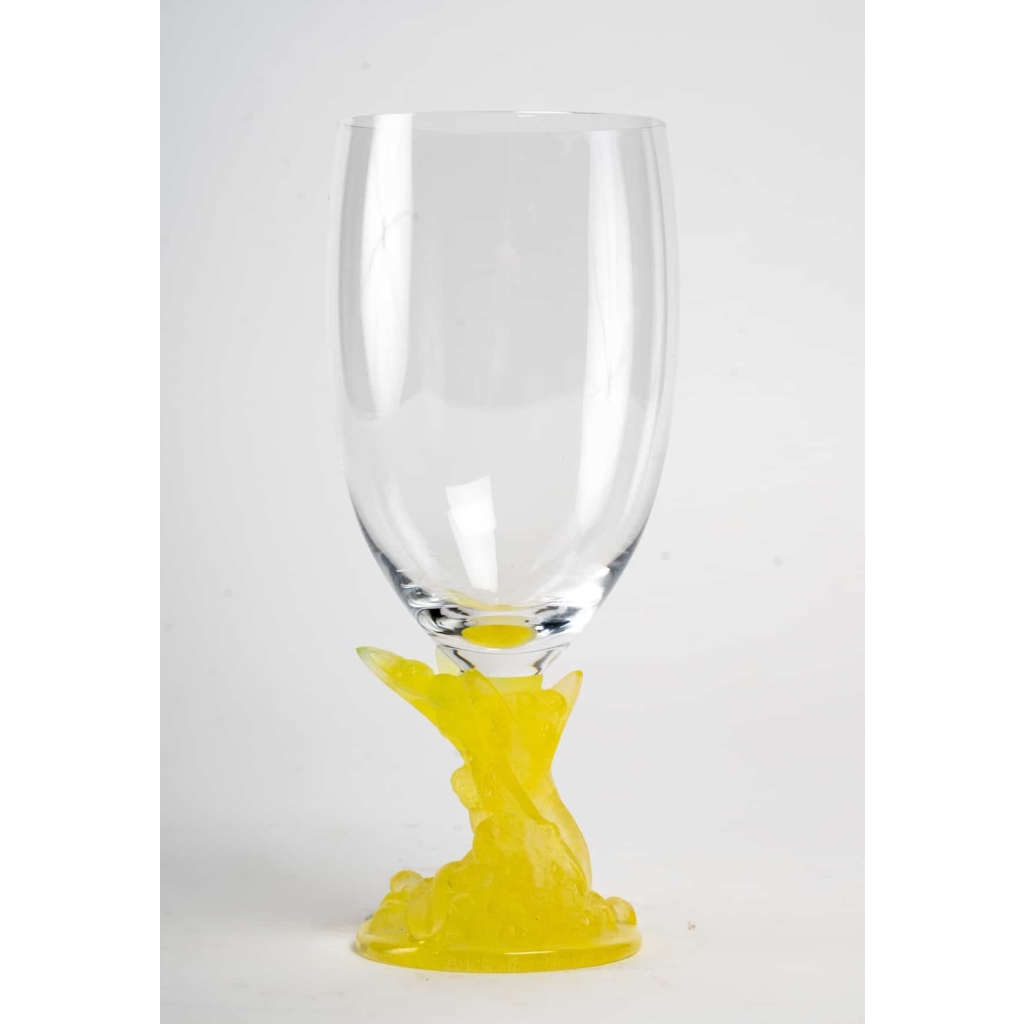Daum, verres « Mimosa » 5
