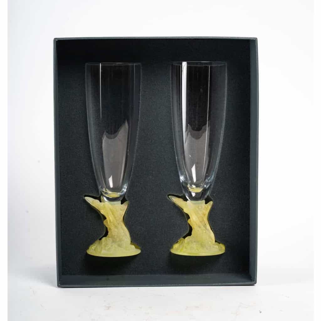 Daum, verres « Mimosa » 7