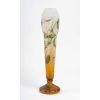 Vase Daum Nancy « Aux Pois de Senteur ». | Biron Vase Daum Nancy "Aux Pois de Senteur".