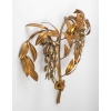 Applique des années 1960 en métal doré et argenté | Biron Applique des années 1960 en métal doré et argenté