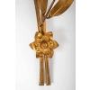 Applique des années 1960 en métal doré et argenté | Biron Applique des années 1960 en métal doré et argenté