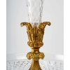 Coupe avec cône en cristal et bronze XIXème siècle