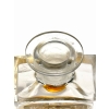 Flacon « L’Effleurt » verre blanc patiné sépia de René LALIQUE pour COTY | Biron Flacon "L'Effleurt" verre blanc patiné sépia de René LALIQUE pour COTY