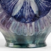 Coupe « Lotus » pâte de verre bleu, violet et turquoise de Gabriel ARGY-ROUSSEAU | Biron Coupe "Lotus" pâte de verre bleu, violet et turquoise de Gabriel ARGY-ROUSSEAU