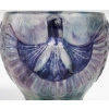 Coupe « Lotus » pâte de verre bleu, violet et turquoise de Gabriel ARGY-ROUSSEAU | Biron Coupe "Lotus" pâte de verre bleu, violet et turquoise de Gabriel ARGY-ROUSSEAU