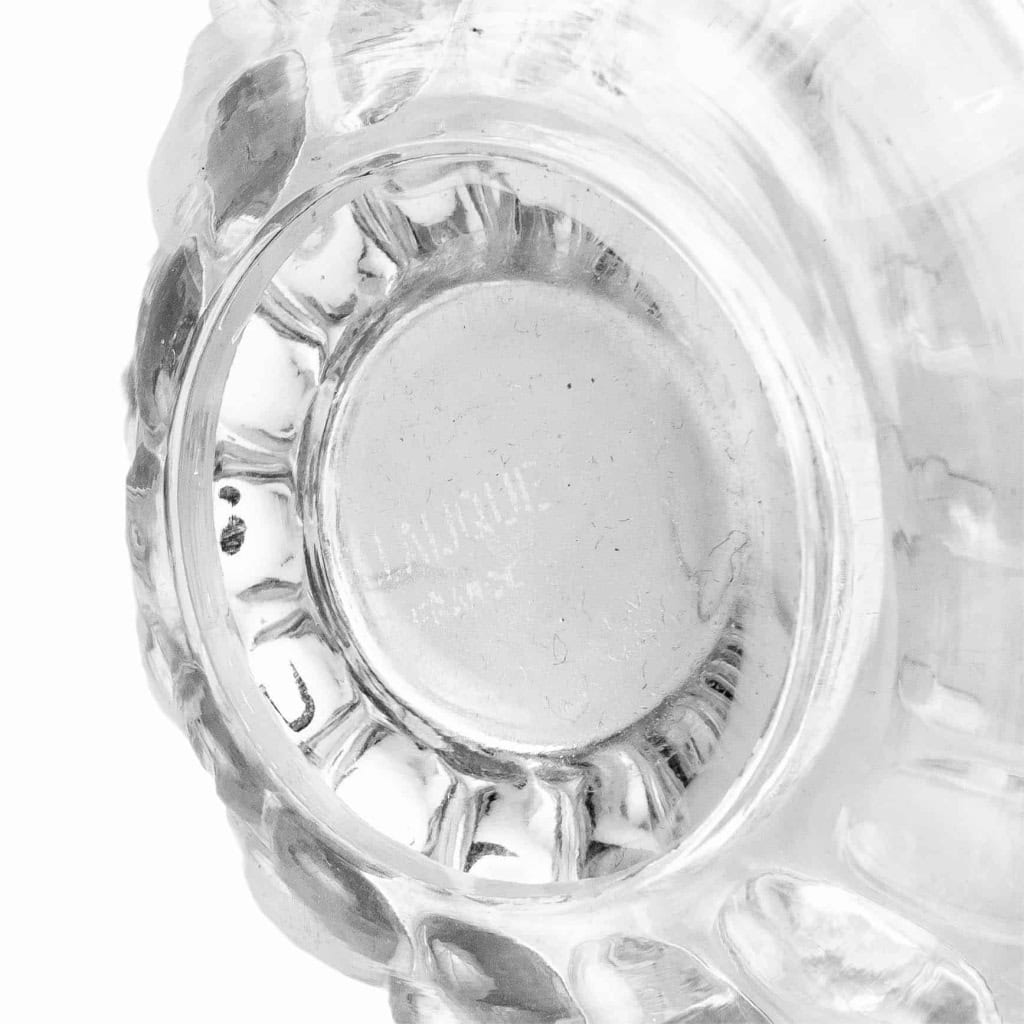 Service à Orangeade « Blois » verre blanc de René LALIQUE – 7 pièces | Biron Service à Orangeade "Blois" verre blanc de René LALIQUE - 7 pièces