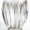 Vase « Gerardmer » verre blanc patiné gris de René LALIQUE | Biron Vase "Gerardmer" verre blanc patiné gris de René LALIQUE