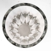 Vase « Gerardmer » verre blanc patiné gris de René LALIQUE | Biron Vase "Gerardmer" verre blanc patiné gris de René LALIQUE