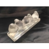 Ensemble de six moineaux sur une branche R. Lalique | Biron Ensemble de six moineaux sur une branche R. Lalique