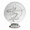 Mascotte Bouchon de Radiateur « Archer » verre blanc de René LALIQUE | Biron |||||||