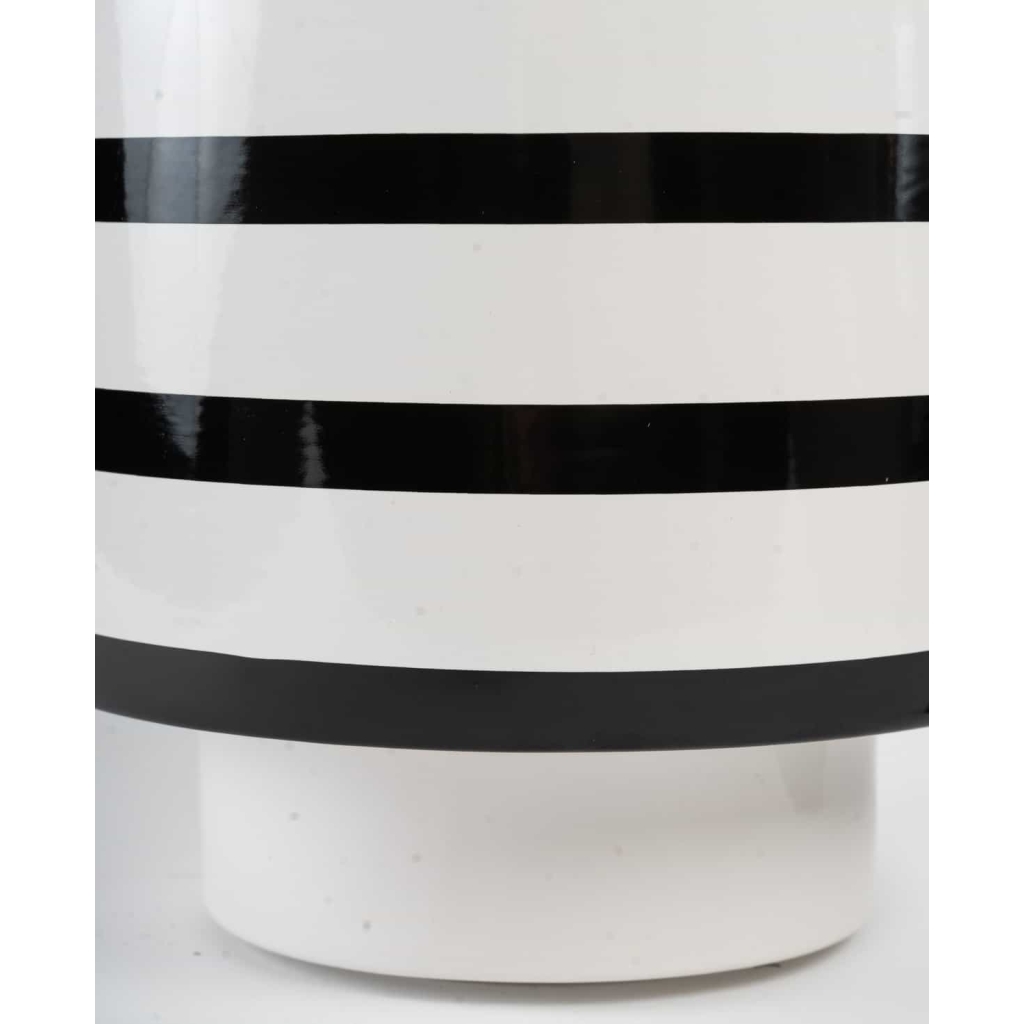 Vase Contemporain en Céramique et en Verre | Biron Vase Contemporain en Céramique et en Verre