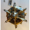 Un lustre tôle fin XIXème japonisant | Biron Un lustre tôle fin XIXème japonisant