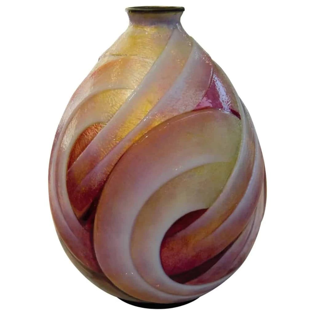 Camille FAURÉ – Vase Art Deco Limoges 2