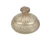 Boîte « Cheveux de Vénus » verre blanc patiné sépia de René LALIQUE | Biron |||||||||