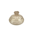 Boîte « Cheveux de Vénus » verre blanc patiné sépia de René LALIQUE | Biron Boîte « Cheveux de Vénus » verre blanc patiné sépia de René LALIQUE