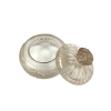 Boîte « Cheveux de Vénus » verre blanc patiné sépia de René LALIQUE | Biron Boîte « Cheveux de Vénus » verre blanc patiné sépia de René LALIQUE