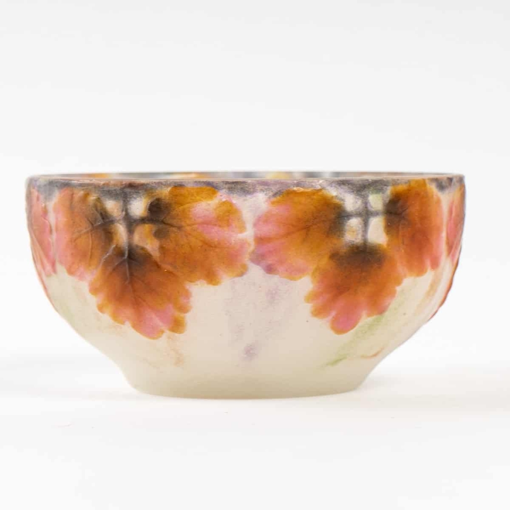 Coupe « Feuilles Larges » pâte de verre de Gabriel ARGY-ROUSSEAU | Biron Coupe "Feuilles Larges" pâte de verre de Gabriel ARGY-ROUSSEAU