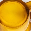 Vase « Pierrefonds » verre jaune ambré satiné à l’acide et patiné sépia de René LALIQUE | Biron Vase "Pierrefonds" verre jaune ambré satiné à l'acide et patiné sépia de René LALIQUE