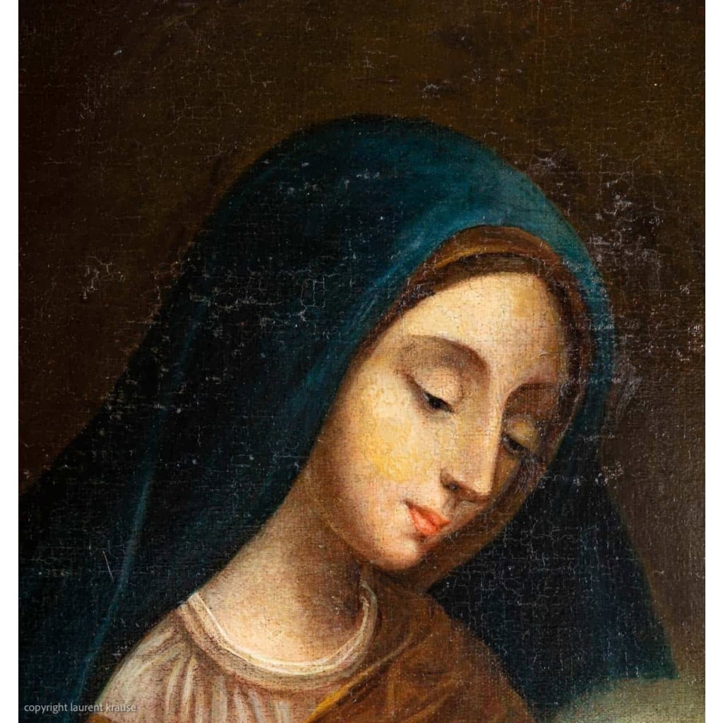 La vierge et l’enfant, Ecole française XVIIIème | Biron La vierge et l’enfant, Ecole française XVIIIème
