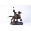 19th century orientalist bronze « The Arab falconer on horseback » By Pierre-Jules Mêne (1810-1979) | Biron 19th century orientalist bronze « The Arab falconer on horseback » By Pierre-Jules Mêne (1810-1979)