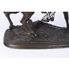19th century orientalist bronze « The Arab falconer on horseback » By Pierre-Jules Mêne (1810-1979) | Biron 19th century orientalist bronze « The Arab falconer on horseback » By Pierre-Jules Mêne (1810-1979)