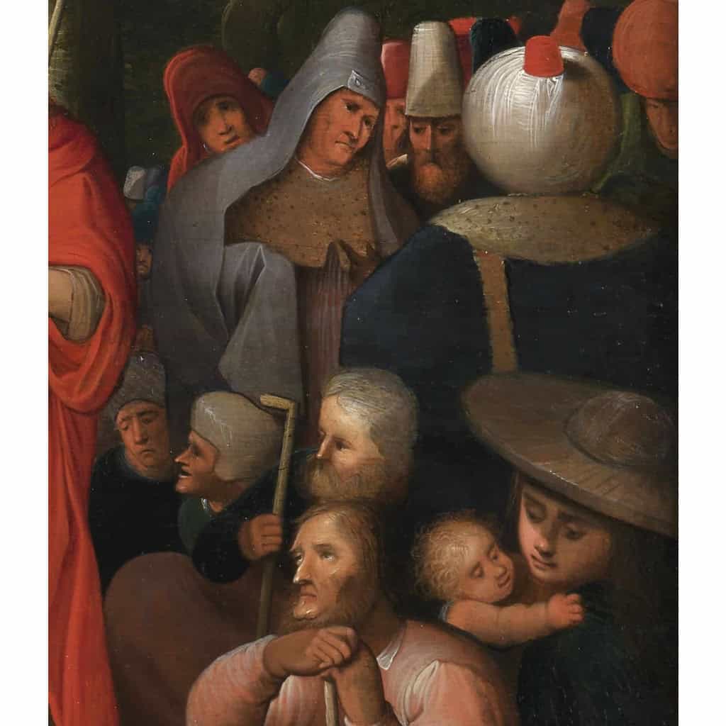 La prédication de Saint Jean-Baptiste – Atelier de Frans II Francken (1581 – 1641) | Biron La prédication de Saint Jean-Baptiste – Atelier de Frans II Francken (1581 – 1641)