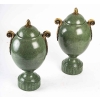 Paire de vases à décors Galuchat, 1940 | Biron Paire de vases à décors Galuchat, 1940