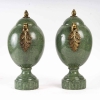 Paire de vases à décors Galuchat, 1940 | Biron Paire de vases à décors Galuchat, 1940