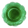 Vase « Domrémy » verre vert émeraude patiné blanc de René LALIQUE 14